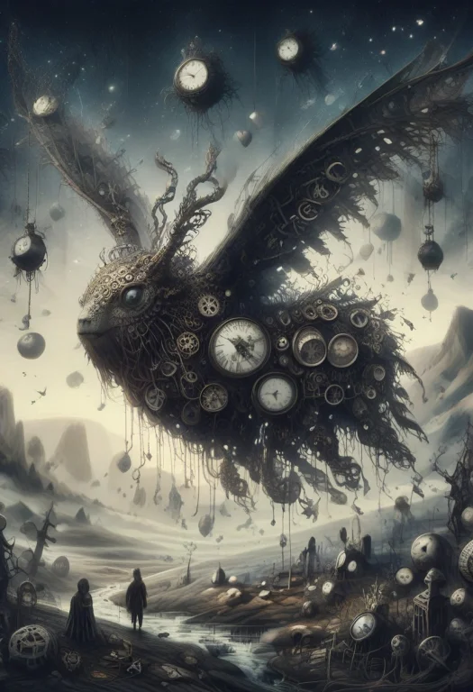 Dark, Fantastical Ink Drawings. Nightmarish Visions Feature...