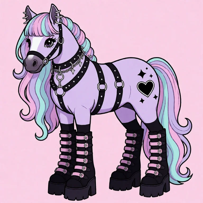 Generation Modekrea2txt2img Positive Promptpastelg0th Horse...