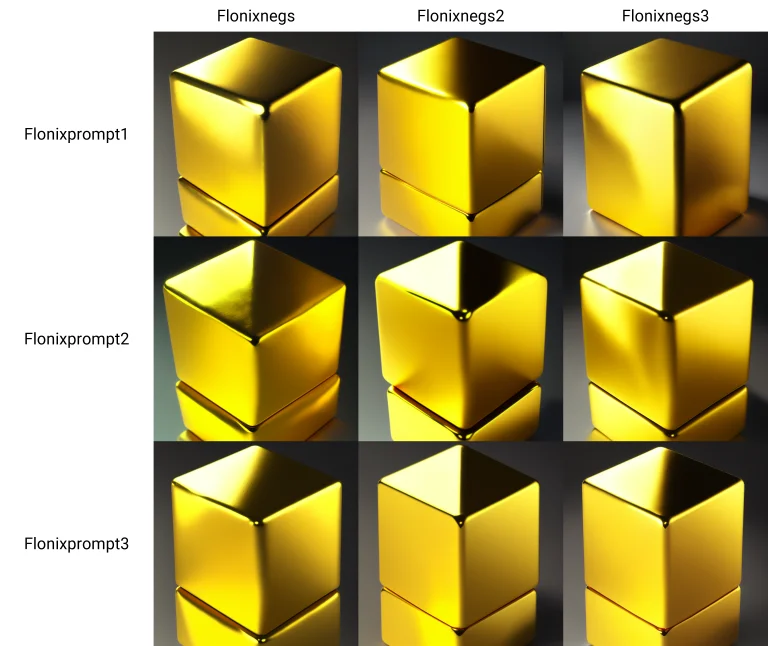Gold Cube, Flonixprompt1