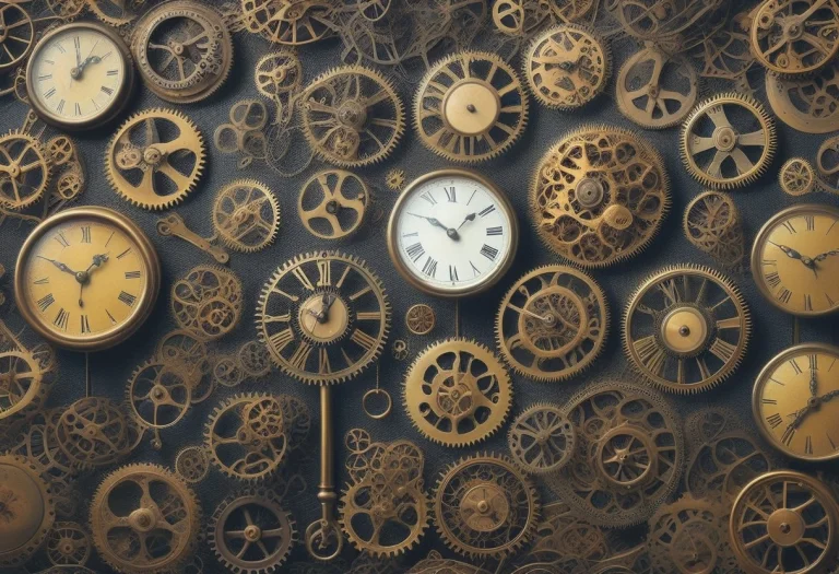 Vintage Shop Selling Clock Hands, Piles Of Brass Clock Hands...