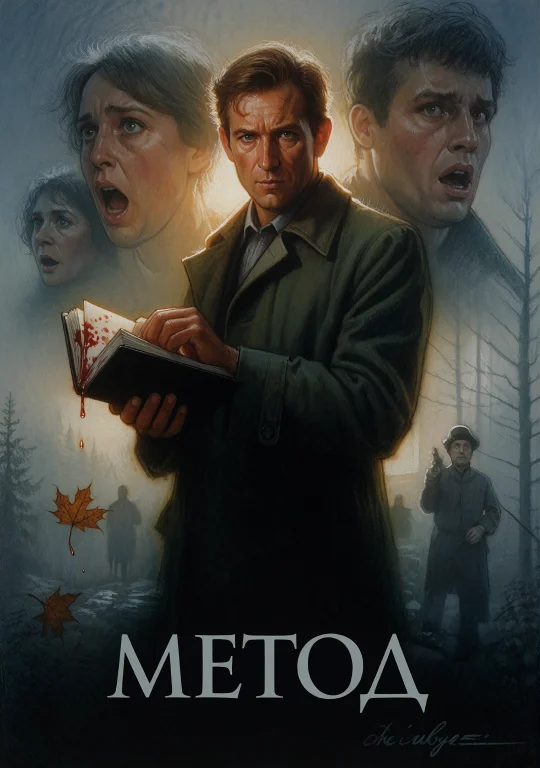 Cinematic Film Still 2. Drew Struzan Style Movie Poster Illu...