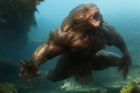 Fkingscifiv2, Werecreature, Werefish Fish At The Climats, Te... — Stable Diffusion AI Prompt: fking_scifi_v2, werecreature, werefish fish at The Climats, terroirs of Burgundy...