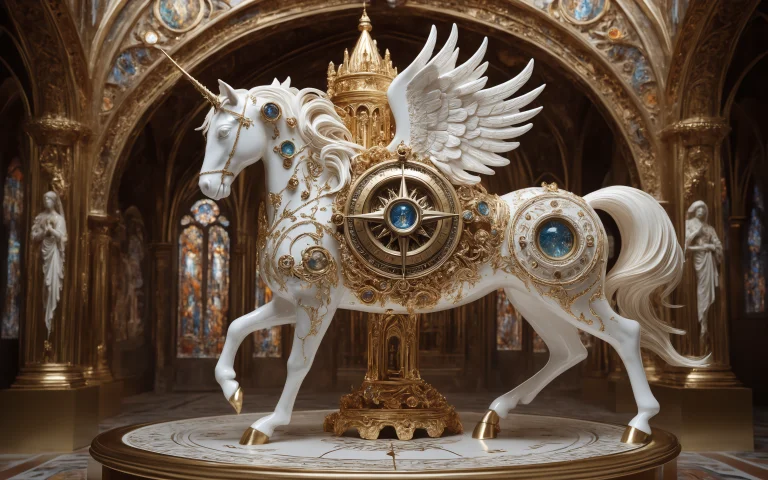 Masterpiece, Intricate, Best Quality, 8k, Porcelain Ponies,...