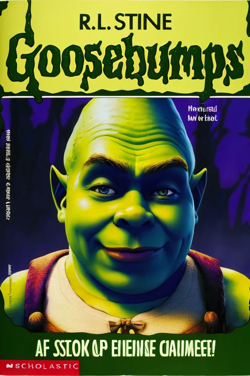 Shrek Goosebumpsbookcover Loragoosebumpsbookcover1