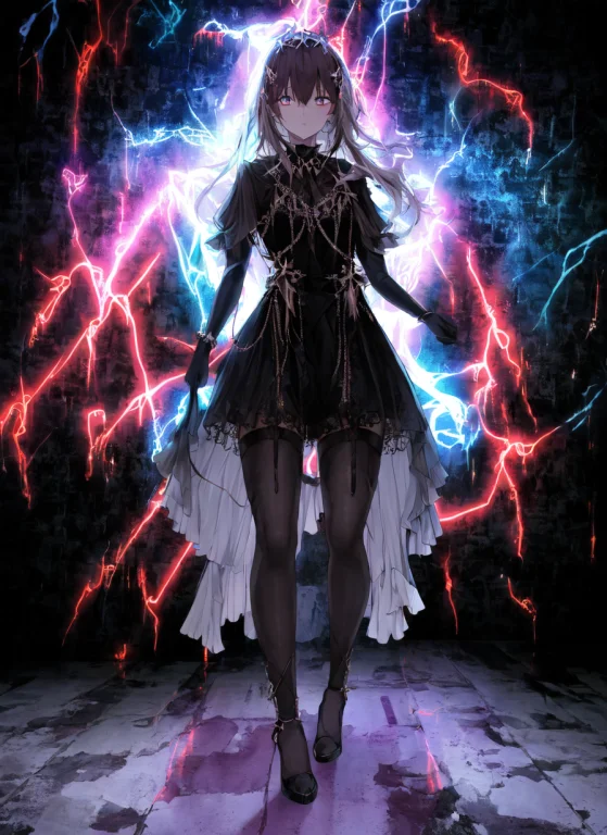 Masterpiece, Best Quality, Loradark Style1, Dark, Full Body,