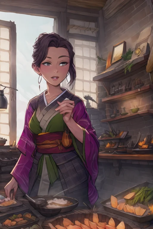 Style-kitchen, Japanese, School Cafeteria, Sushi, Onigiri, F...