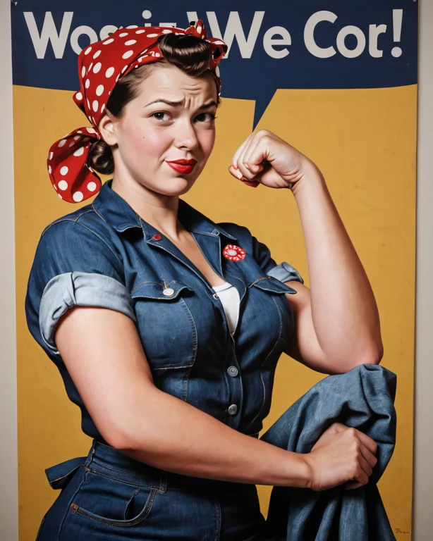 Rosie The Riveter Loramasculinefemininev1-2