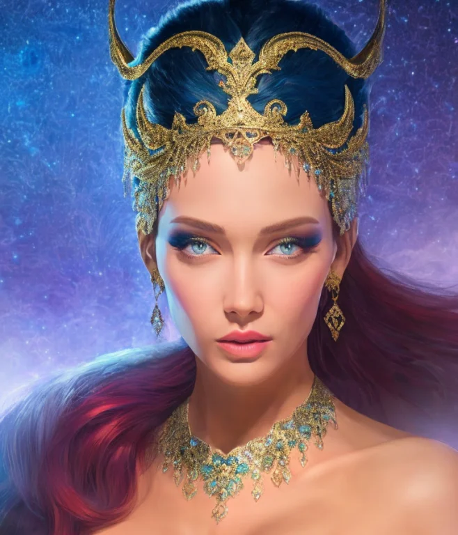 ., Chv3cwizard, A Close-up.4 Of A Beautiful Woman Wearing An...