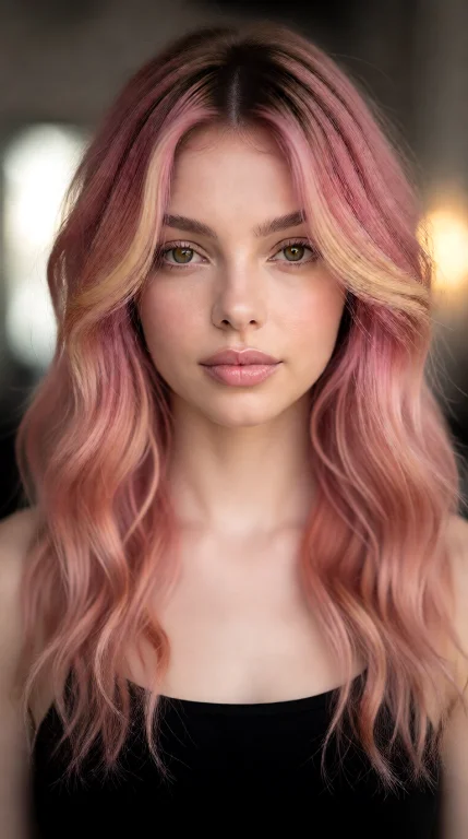 Ver3miatx Hair Loose In Soft Waves With Face-framing Layers.