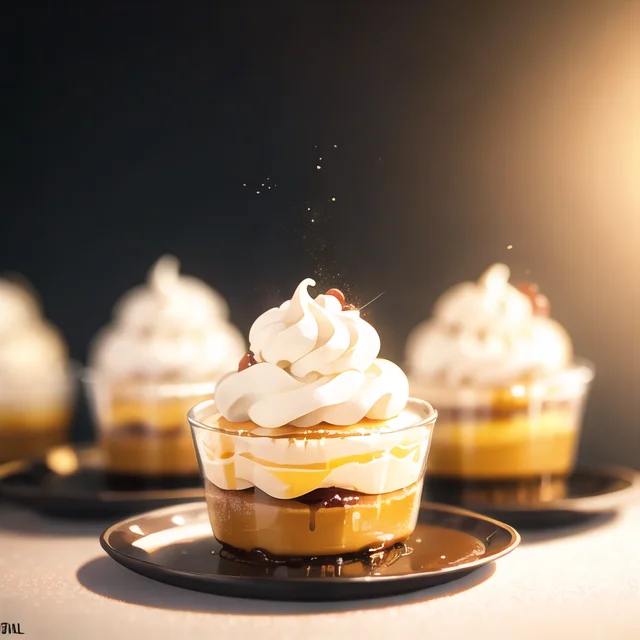 Pudding, No Humans1.1,, Masterpiece, Best Quality,, Ray Trac...