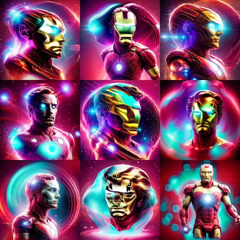 Iron Man In The Style Of Flrmrbl