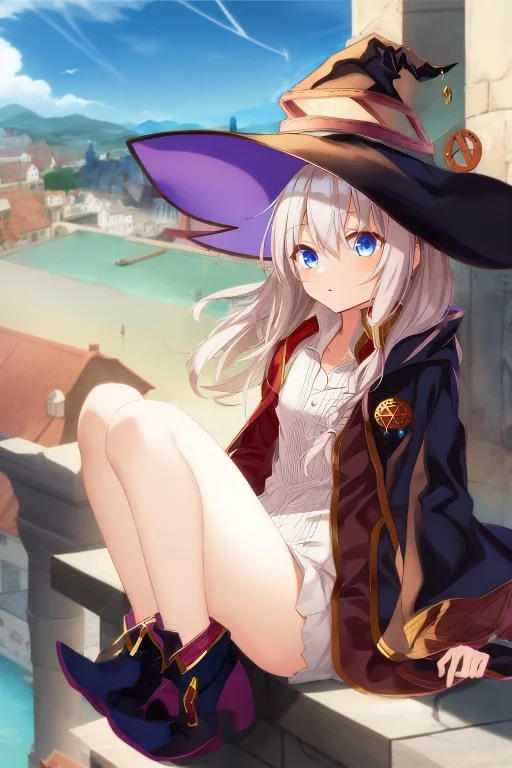 Officialcharacterillustration, Epicmagegirlcharacter, Offici...