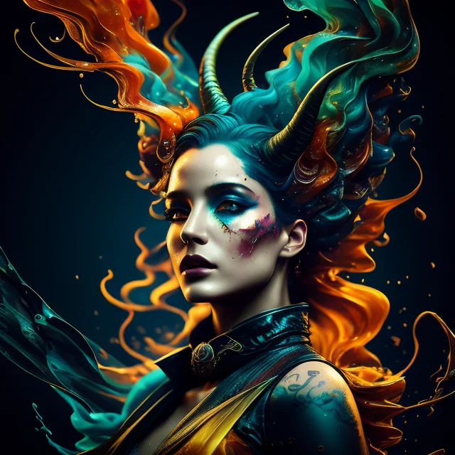 Alberto Seveso Art, Dancing Sillhouette Of A Woman , Water I...