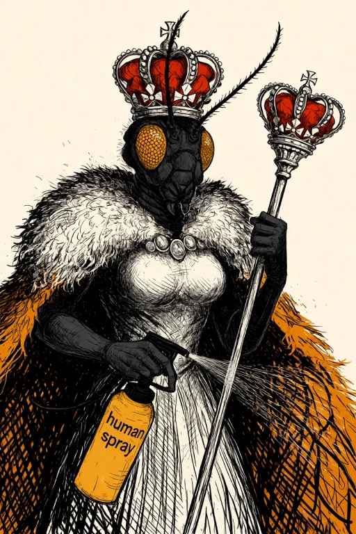 Xibalba, Extremely Intricate Linework, Monochromatic Colors...
