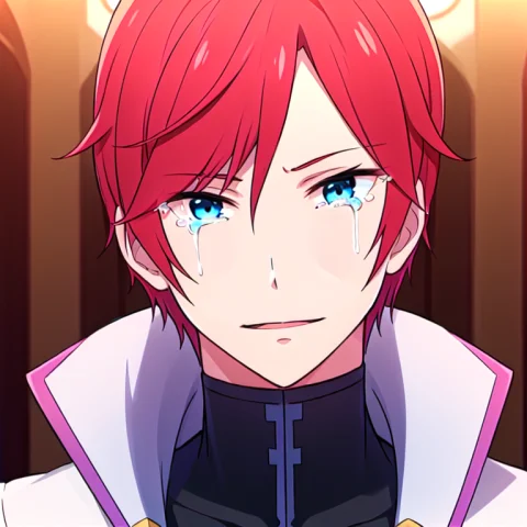 Lorareinhard0.6, Reinhard, 1boy, Handsome, Redhair, Blueeyes... — Stable Diffusion AI Prompt: , Reinhard, 1boy, handsome, red_hair, blue_eyes, crying,