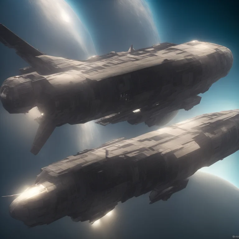 Photo, Scififantasy Futuristic Airship In The Sky Lorajohnso...