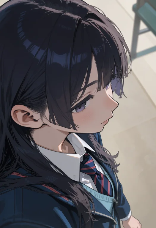 1girl, Kuniform, Kuniform, The Image Is A Portrait Close-up,...
