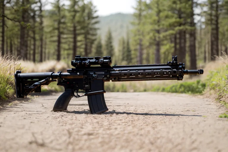 Masterpiece,best Quality, No Humans, Gun, Hk Hk416, Hk416,ca...