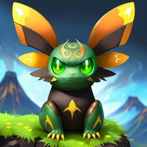 Samdoesarts Style1.3 A Funny Moss-green Electric1.2 Butterfl...