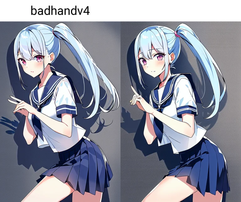 Best Quality, Masterpiece, 1girl, Solo, Light Blue Hair, Pin...