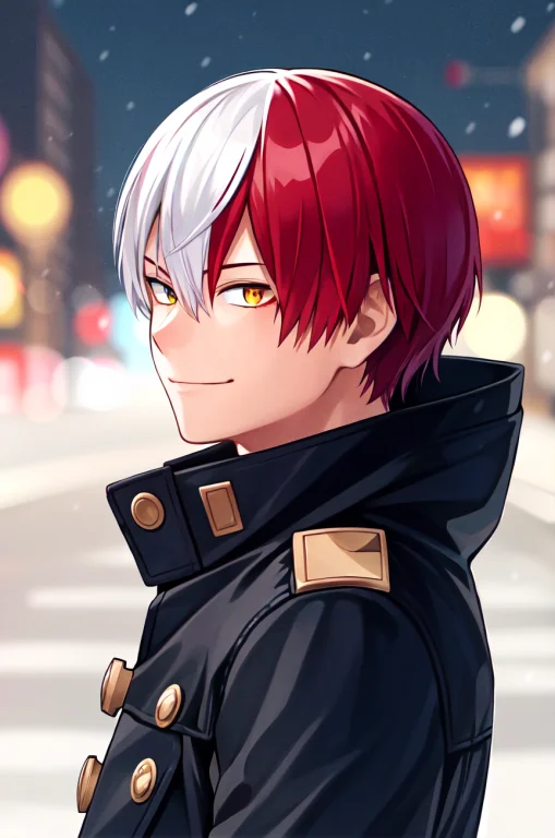 Horikoshi Kouhei, 1boy, Bangs, Blue Eyes, Blurry, Blurry Bac...