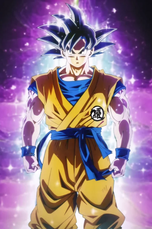 Songoku, Baseform, 1boy, Portrait, Fullbody, Standing, Detai...