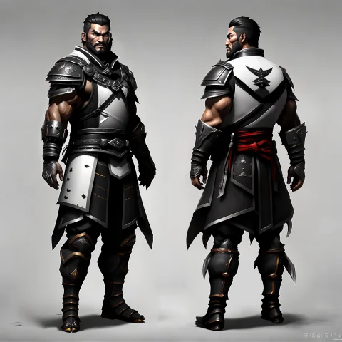 Photo Of A Male Super Samurai Assasin, With Stylized Black H... — Stable Diffusion AI Prompt: photo of a ((male)) super samurai assasin, with stylized black hair, Huge body,...