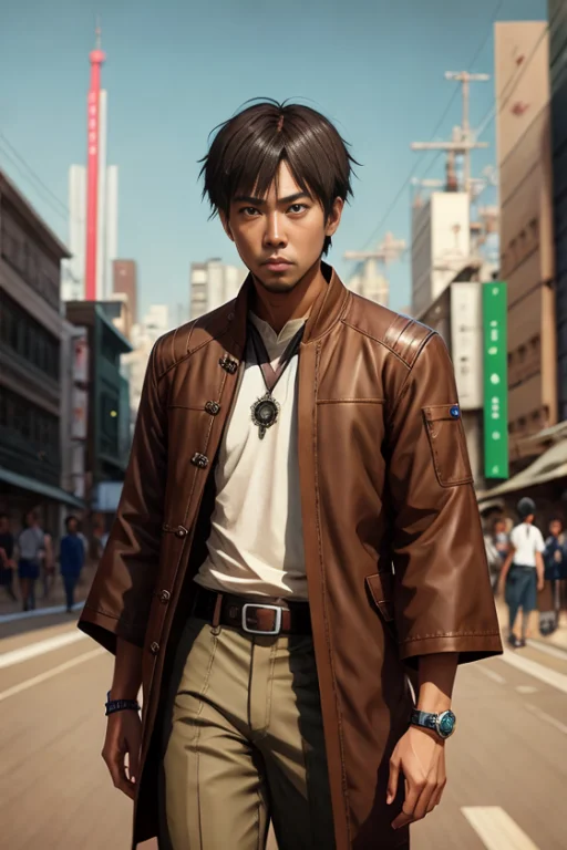 Male, Superhero Samurai Concept Art, Digital Painting, By Yo...