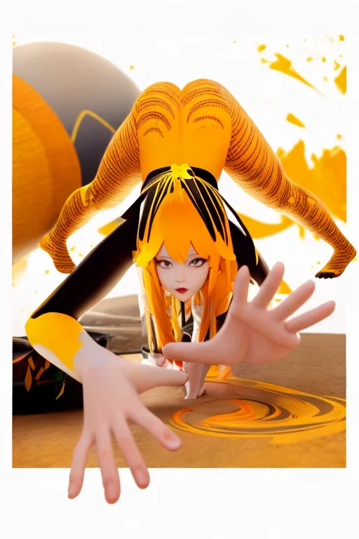 Jack-o Challenge, Flexible, Spread Legs, Top-down Bottom-up...