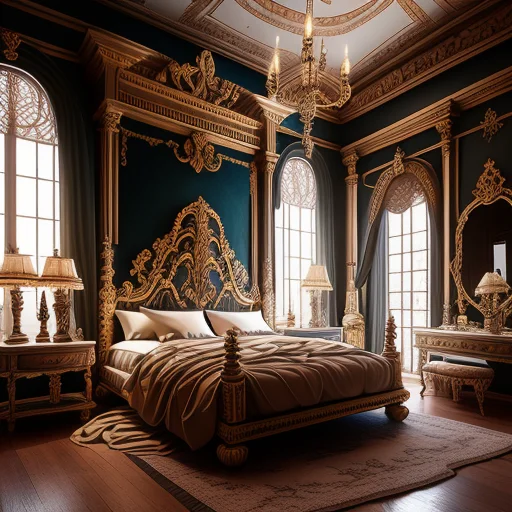 A Baroque Style Bedroom Lorabedroomailora0.5