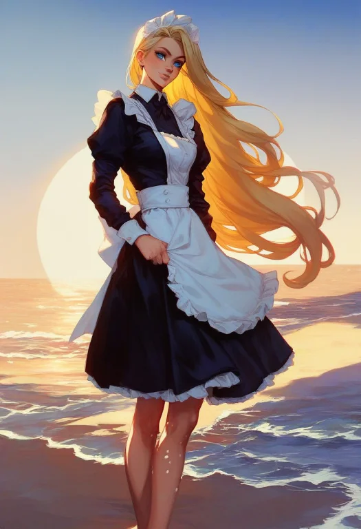 Score9, Score8up, Score7up, 1girl, 1boy, Very Long Hair, Blo...