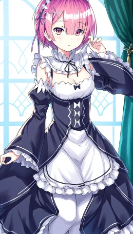 Fullbody, 1girl,ramrezero, Loraramrezero0.7, Highres, Sharp... — Stable Diffusion AI Prompt: fullbody, 1girl,Ram_ReZero, , highres, sharp focus, pixiv masterpiece, ((intrica...