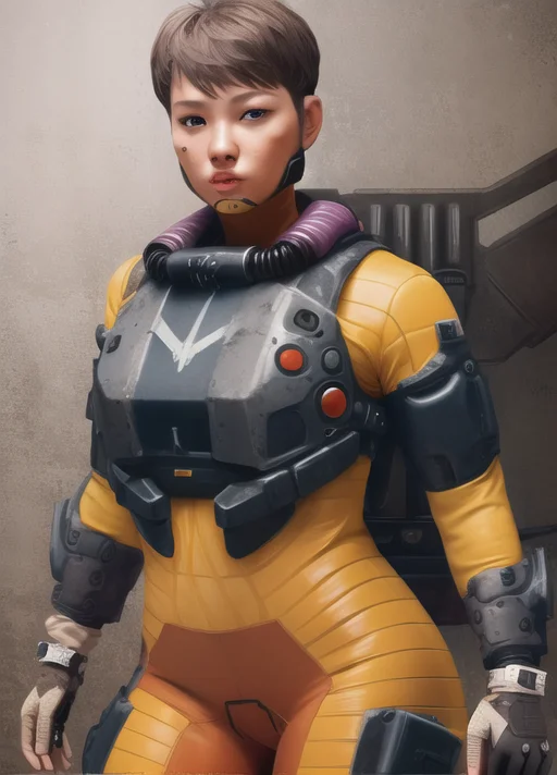 Masterpiece, Best Quality, Valkyrie Apex Legends, Cowboy Sho...