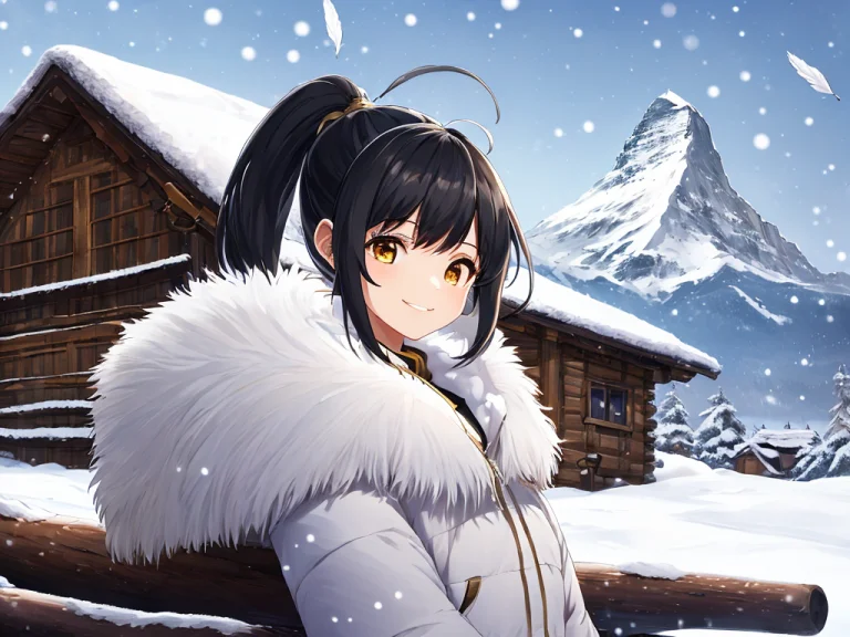 Masterpiece,newest,exceptional1.2, Anime, A Girl Wearing A W...