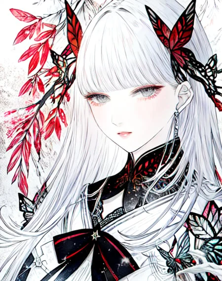 Lorasatsuki Kei Style1, Masterpiece, Portrait, Smoke, Winter...