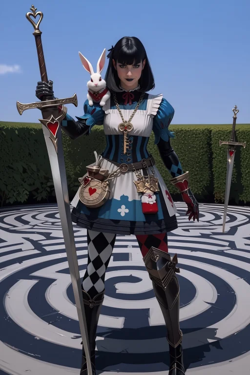 Loraalice The Wandereranimalora1 Alicewander, Black Hair, Me...