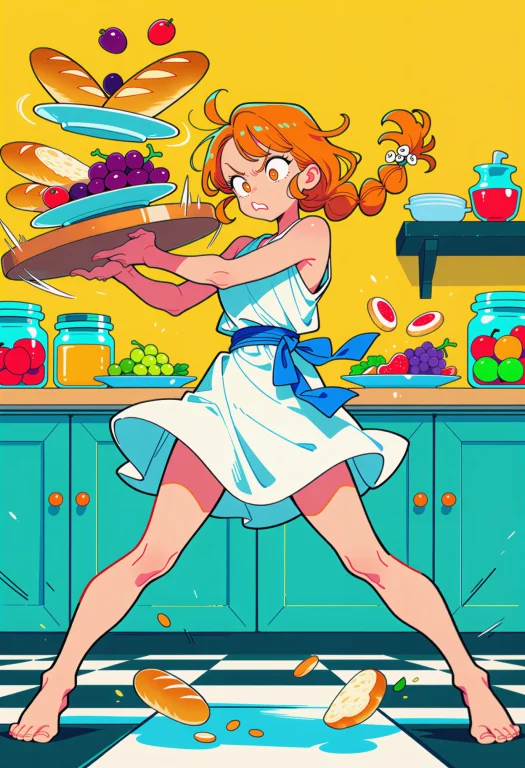 Masterpiece, A Lively Flat Animated Cartoon Illustration Of...