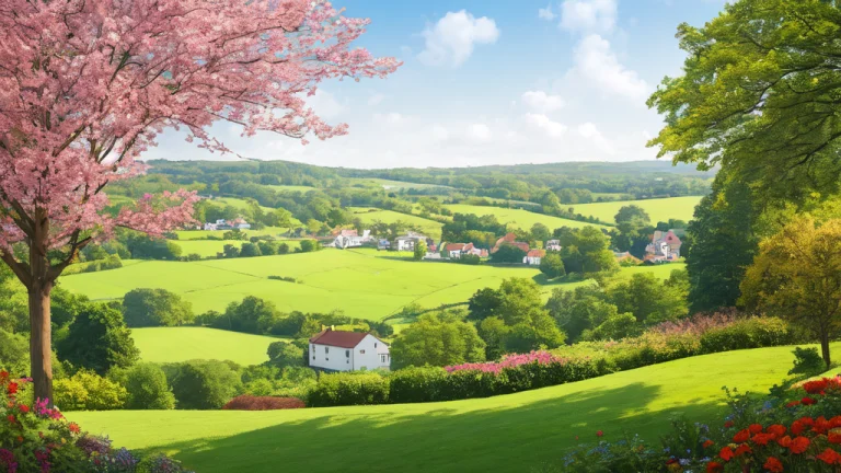 A Beautiful Countryside View