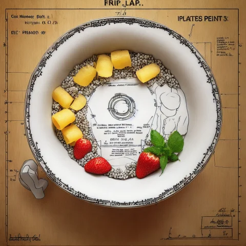 Planit Patent Diagram Of A Bowl Of Fruit. — Stable Diffusion AI Prompt: planIt patent diagram of a bowl of fruit.