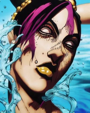 Lorajolynecujoh151 A Photo Of Jolyne Cujoh In A Pool Party,... — Stable Diffusion AI Prompt: A photo of Jolyne Cujoh in a pool party, Very detailed, clean, high quality, sh...