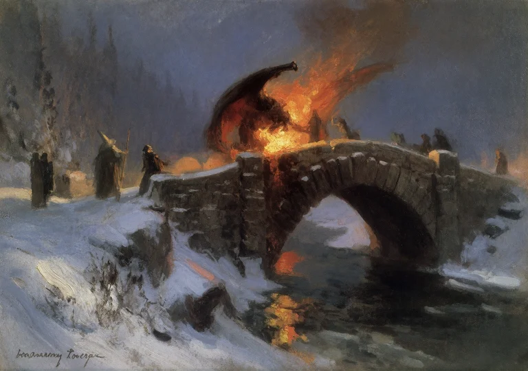 Cinematic Film Still 7. Konstantin Korovin Style Russian Imp...