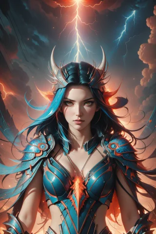 1girl, Loraragingstorm-nvwls-v10.8 Ragingstorm, Lightning,... — Stable Diffusion AI Prompt: 1girl, ragingstorm, lightning, [ (renaissance art designed by Hans Baldung:1.3)...