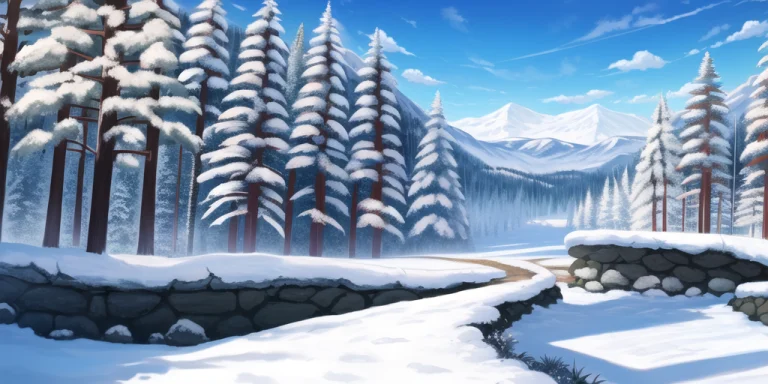Village, Landscape, Scenery, Detailed, Masterpiece, Winter,...