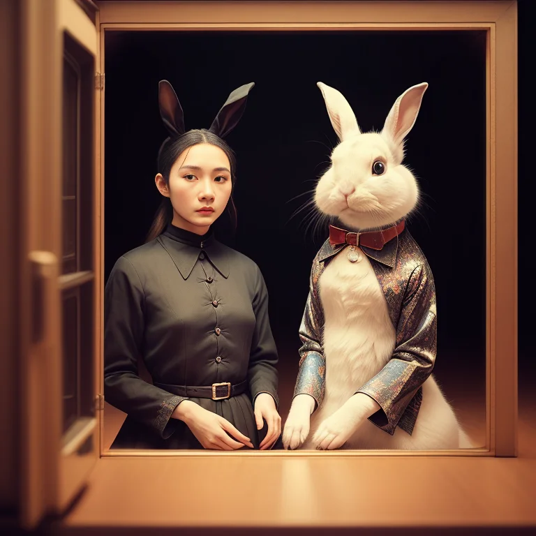 In The Year Of The Rabbit The Quantum Entanglement Bunny Mee...