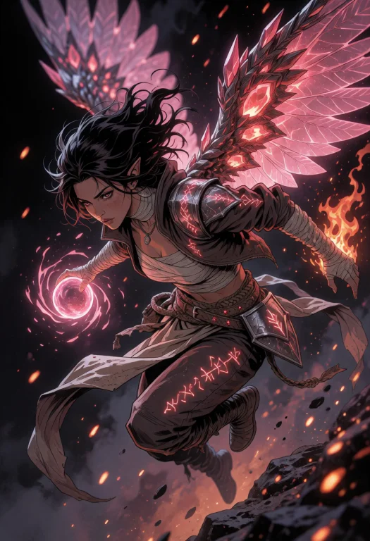 The Visual Style Combines Sharp, Clean Linework Characterist...