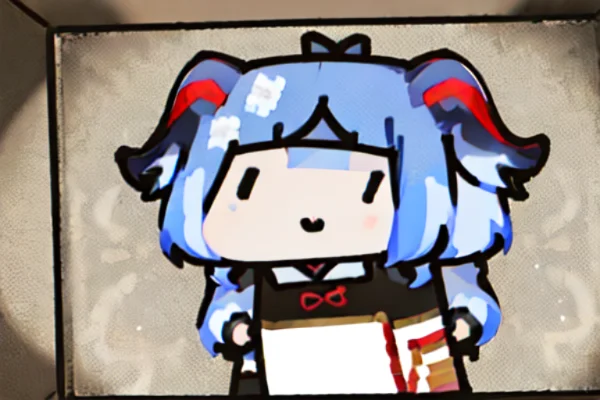 1girl,ganyu Genshin Impact,lorachildrensdrawinglorav101.4 Lo...