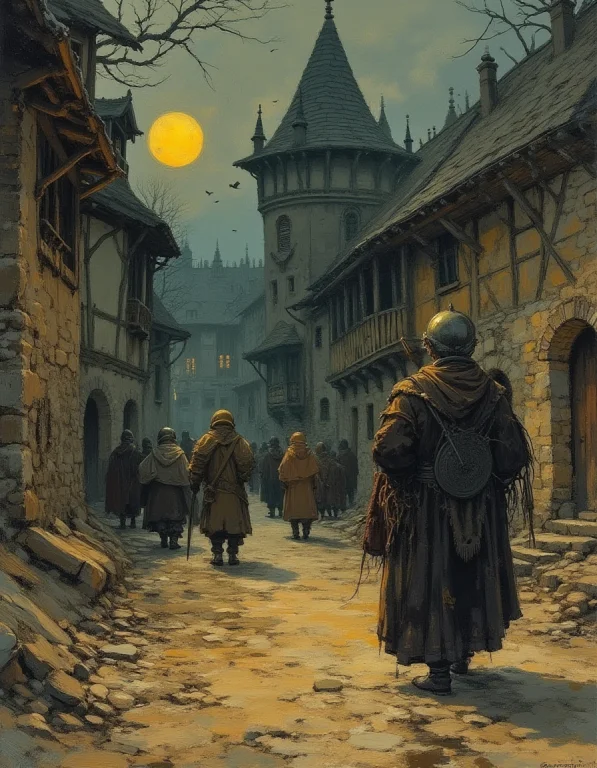 Oil Painting, Extremely Detailed, Uhd, Dry Weather, Rpg, Got...
