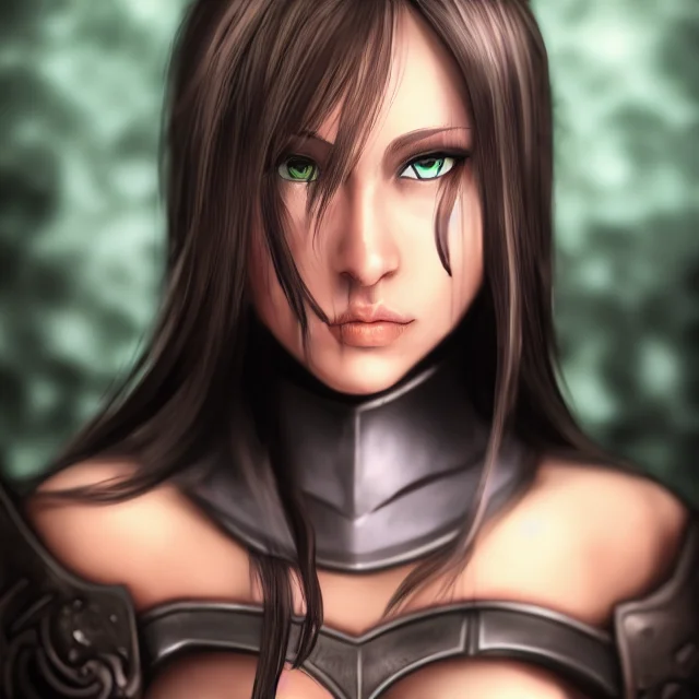 Frpgfacegen, Solo, Womanfocus, 1girl, Elf, Long Hair, Sexy A...
