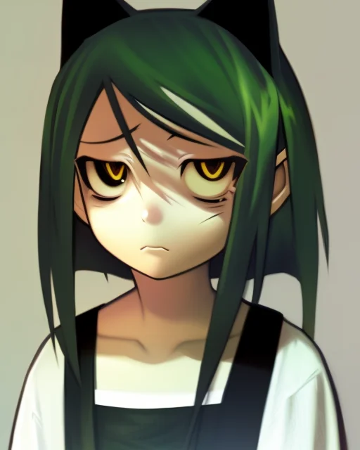 Saya No Uta, Saya, Eyebags, Tired, Shaded Face, Smooth Shadi...