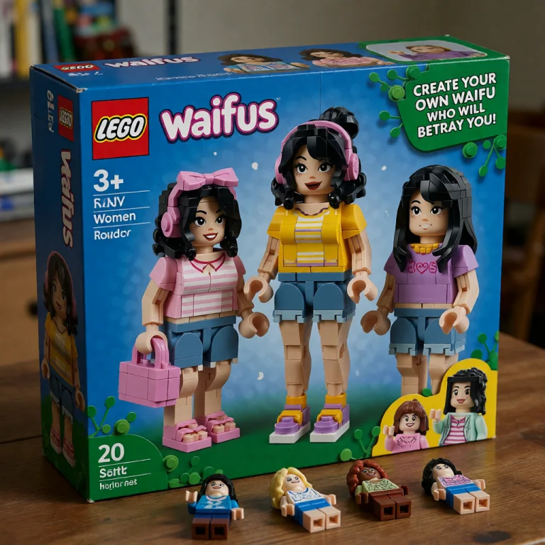 The Image Is A Photograph Of A Impossible Huge Lego Box For...